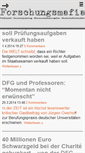 Mobile Screenshot of forschungsmafia.de